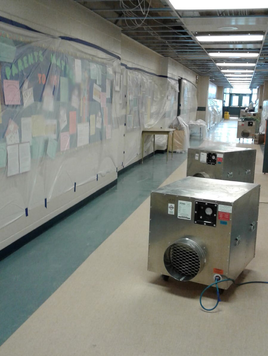 Fire Damage Restoration to Education Facility