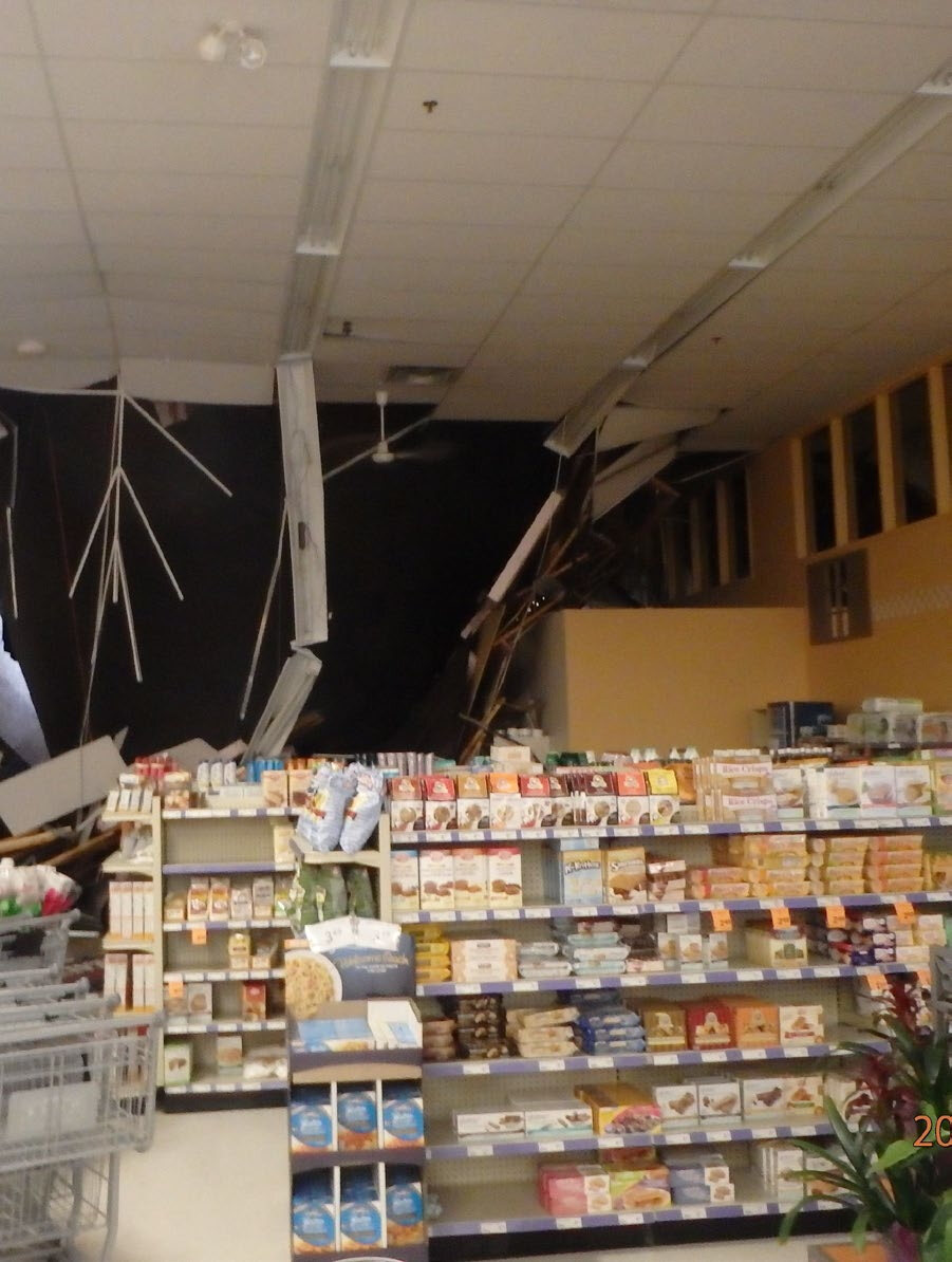 Roof Collapse in Commercial Space