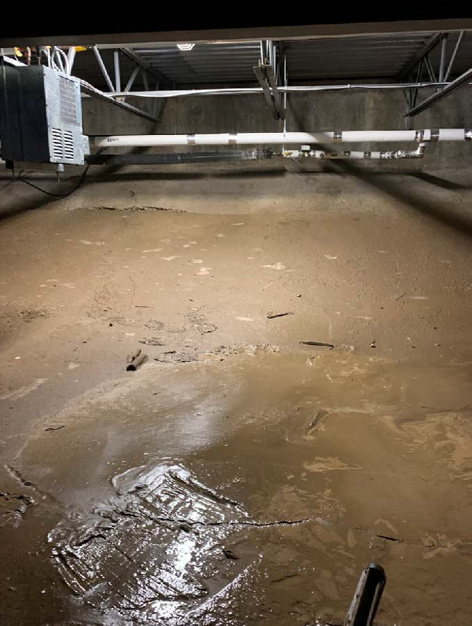 Water Damage restoration to Education Facility