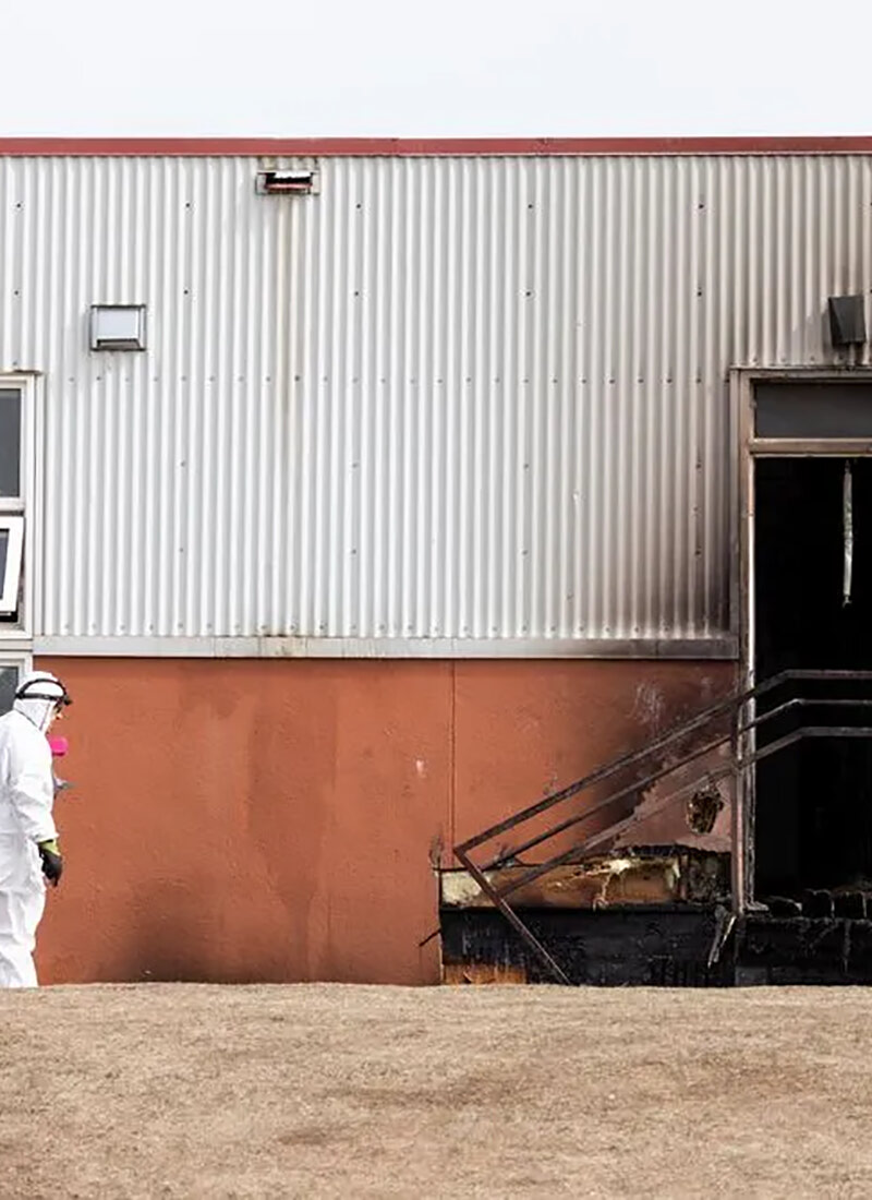 Fire Damage Restoration to Education Facility